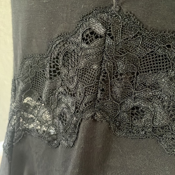 Free people intimately black & lace top - Picture 3 of 7